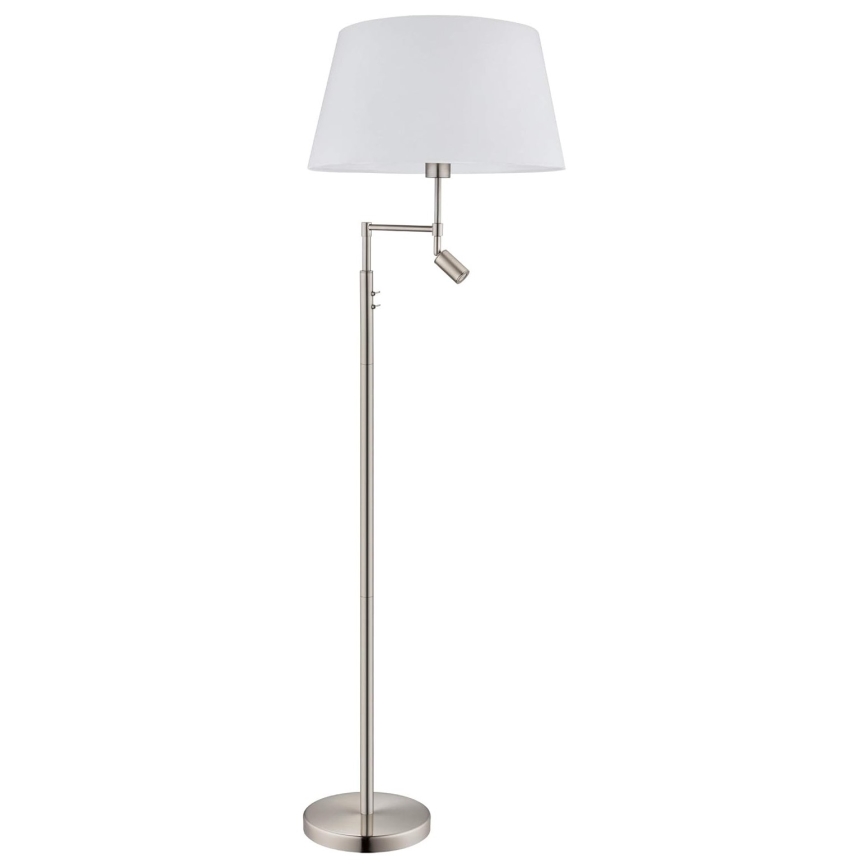 Eglo - Põrandalamp 1xE27/60W + 1xLED/2.1W
