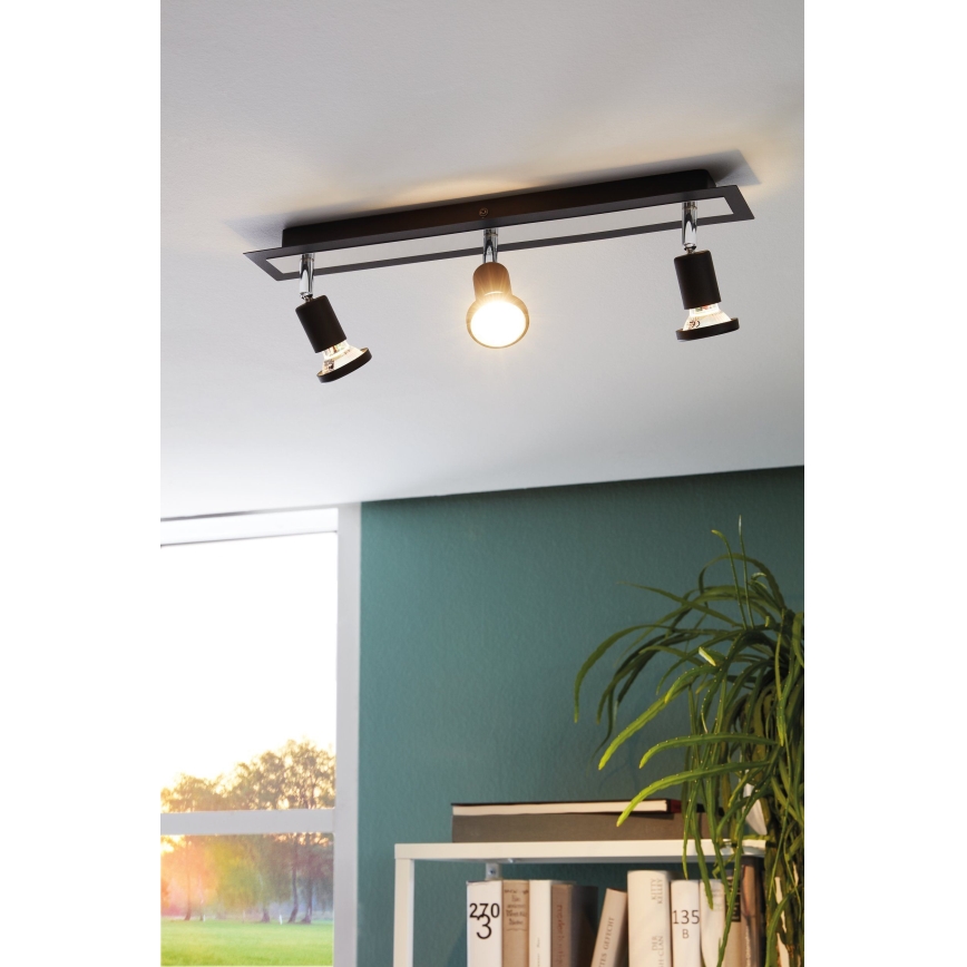 Eglo 94965 - LED-kohtvalgusti SARRIA 3xGU10-LED/5W/230V