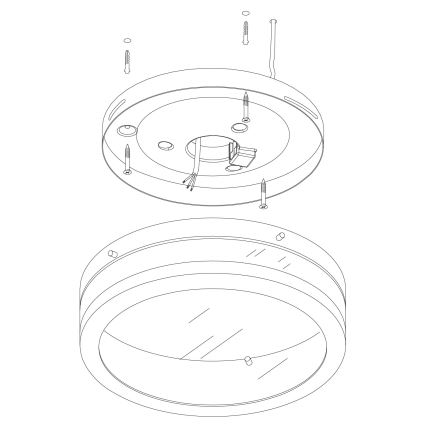 Eglo - vannitoa LED valgusti LED 1xLED/11W/230V