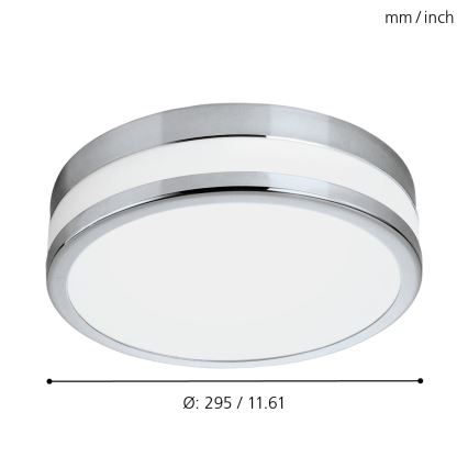 Eglo - LED vannitoavalgusti LED/24W/230V IP44