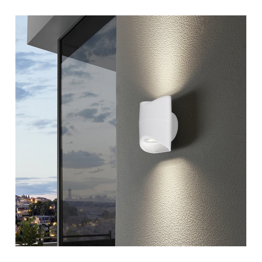 Eglo 95075 - Väli seinavalgusti ABRANTES 2xLED/6W/230V IP44