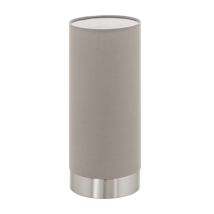 Eglo - Hämardatav laualamp 1xE27/40W/230V taupe