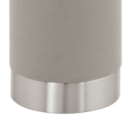 Eglo - Hämardatav laualamp 1xE27/40W/230V taupe