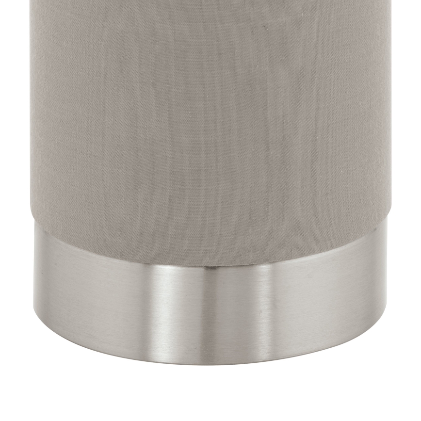Eglo - Hämardatav laualamp 1xE27/40W/230V taupe