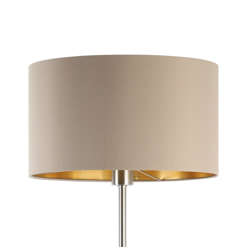 Eglo - Põrandalamp 1xE27/60W/230V taupe