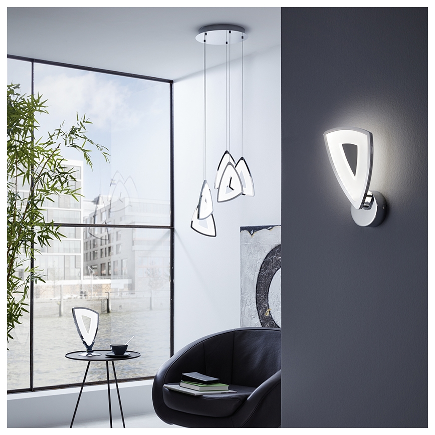 Eglo 95222 - LED-seinavalgusti AMONDE 1xLED/6W/230V