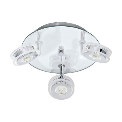 Eglo 95279 - LED-kohtvalgusti vannituppa AGUEDA 3xLED/3.3W/230V