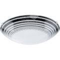 Eglo 95291 - LED laevalgusti MAGITTA LED/16W/230V läbimõõt 31,5 cm must/valge