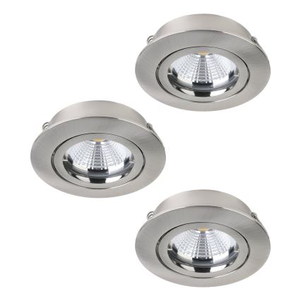 Eglo - KOMPLEKT 3x LED ripplaevalgusti TEDO 3xGU10-LED/5W/230V