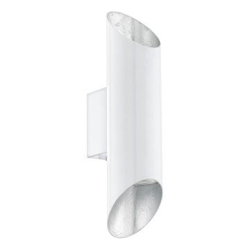 Eglo 95421 - LED-seinavalgusti VIEGAS 2xGU10-LED/4W/230V