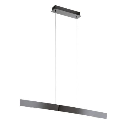 Eglo 95549 - LED-hämardatav riputuslühter kaablil FORNES-S LED/24W/230V 2700-6500K must kroom
