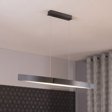 Eglo 95549 - Hämardatav rippvalgusti juhtmel FORNES-S LED/24W/230V 2700-6500K mustkroom
