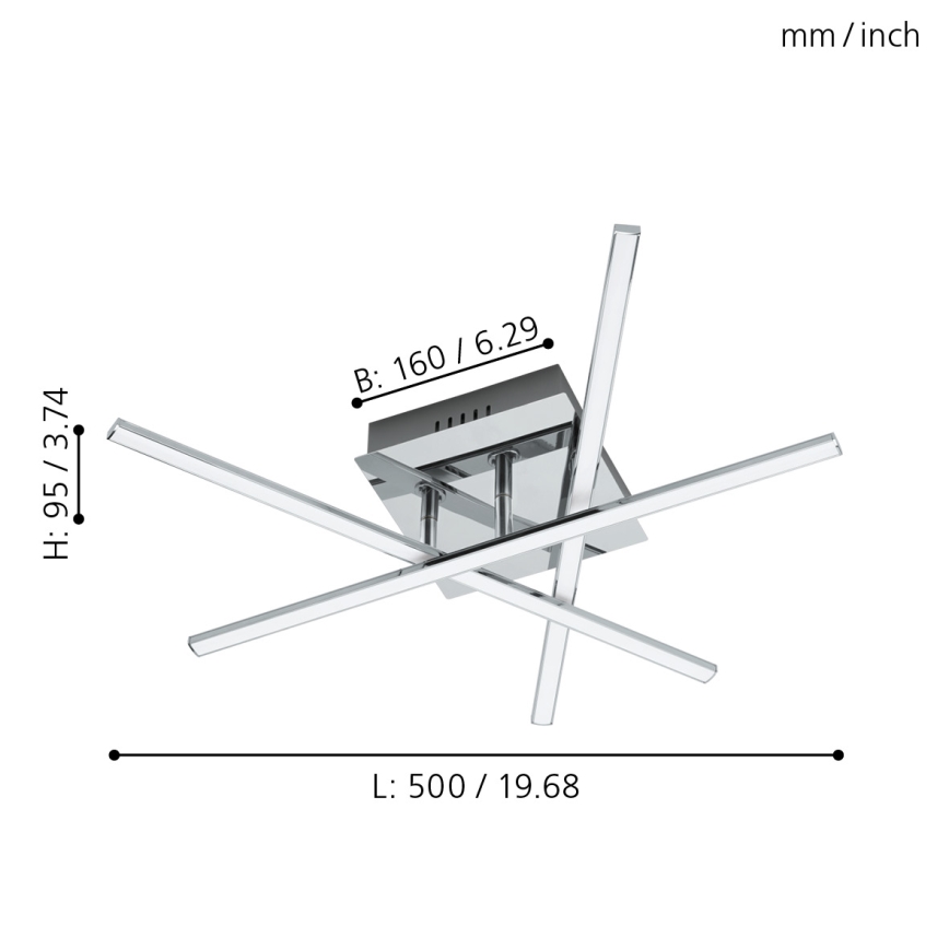 Eglo - LED Laevalgusti LED/13,2W/230V