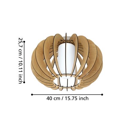 Eglo - Laevalgusti 1xE27/60W/230V