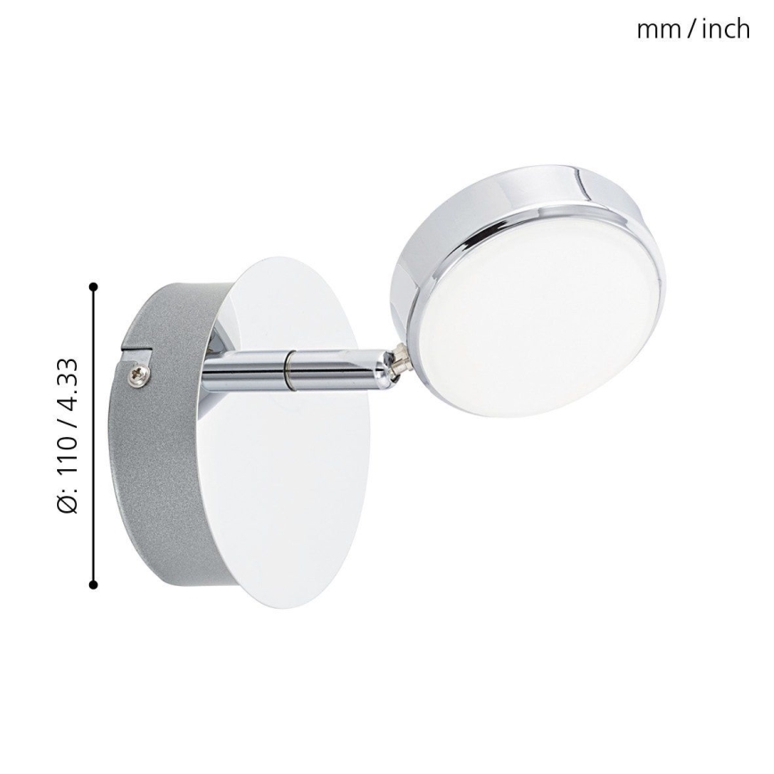 Eglo - LED suunatav valgusti LED/5,4W/230V