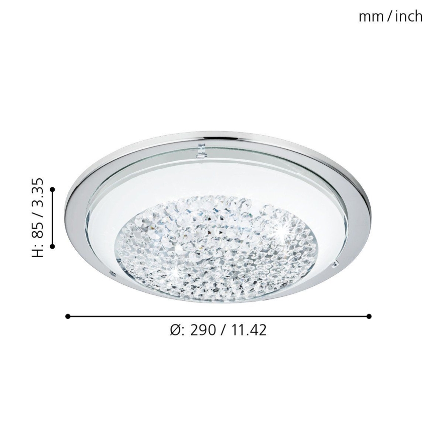 Eglo 95639 - laesüvistatav LED-valgusti ACOLLA 3xLED/3,6W/230V