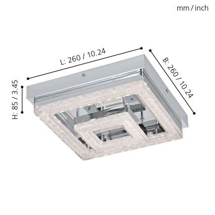 Eglo - LED Laevalgusti LED/12W/230V