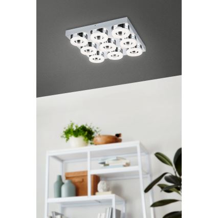 Eglo 95665 - LED Laevalgusti FRADELO 9xLED/4W/230V