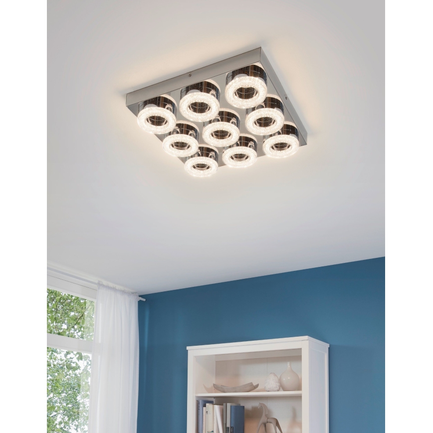 Eglo 95665 - LED Laevalgusti FRADELO 9xLED/4W/230V