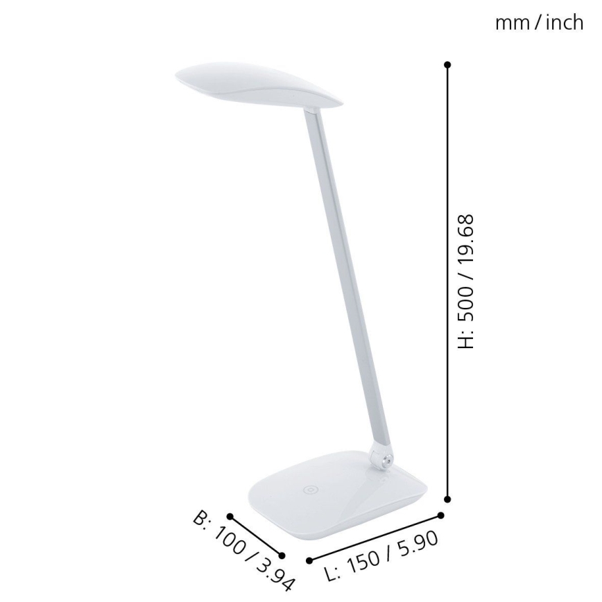 Eglo - hämardatav LED-laualamp LED/4,5W/12V/230V