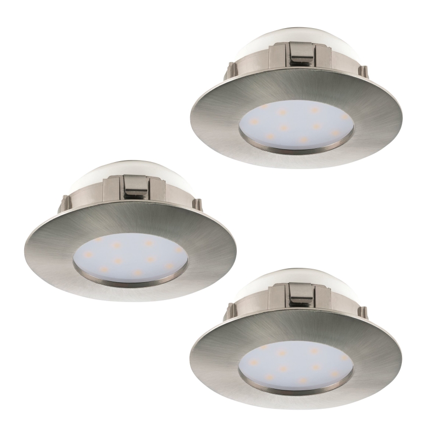 Eglo - KOMPLEKT 3x LED ripplaevalgusti PINEDA 1xLED/4,9W/230V