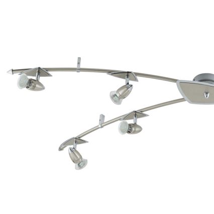 Eglo 95826 - LED-kohtvalgusti WAVE LED 6xGU10-LED/3W/230V