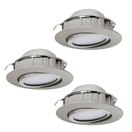 Eglo - KOMPLEKT 3x LED ripplaevalgusti PINEDA 1xLED/6W/230V