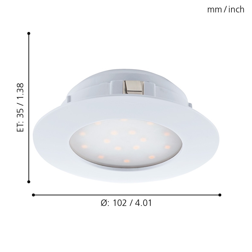Eglo - LED ripplaevalgusti 1xLED/11W/230V