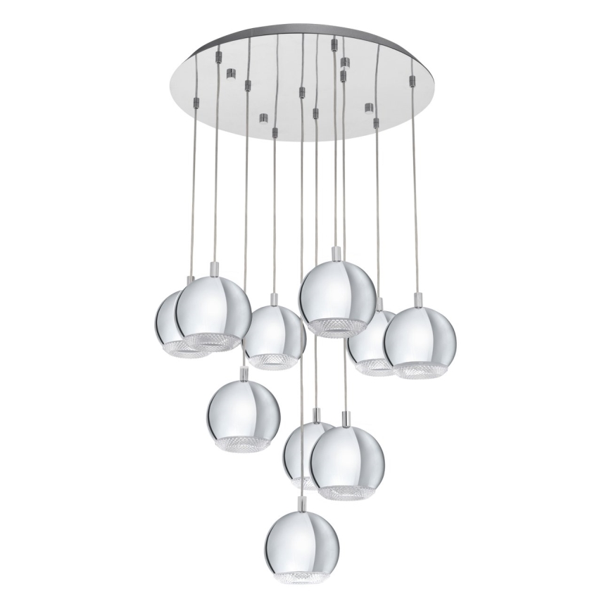 Eglo - LED-lühter 10xGU10-LED/4W/230V