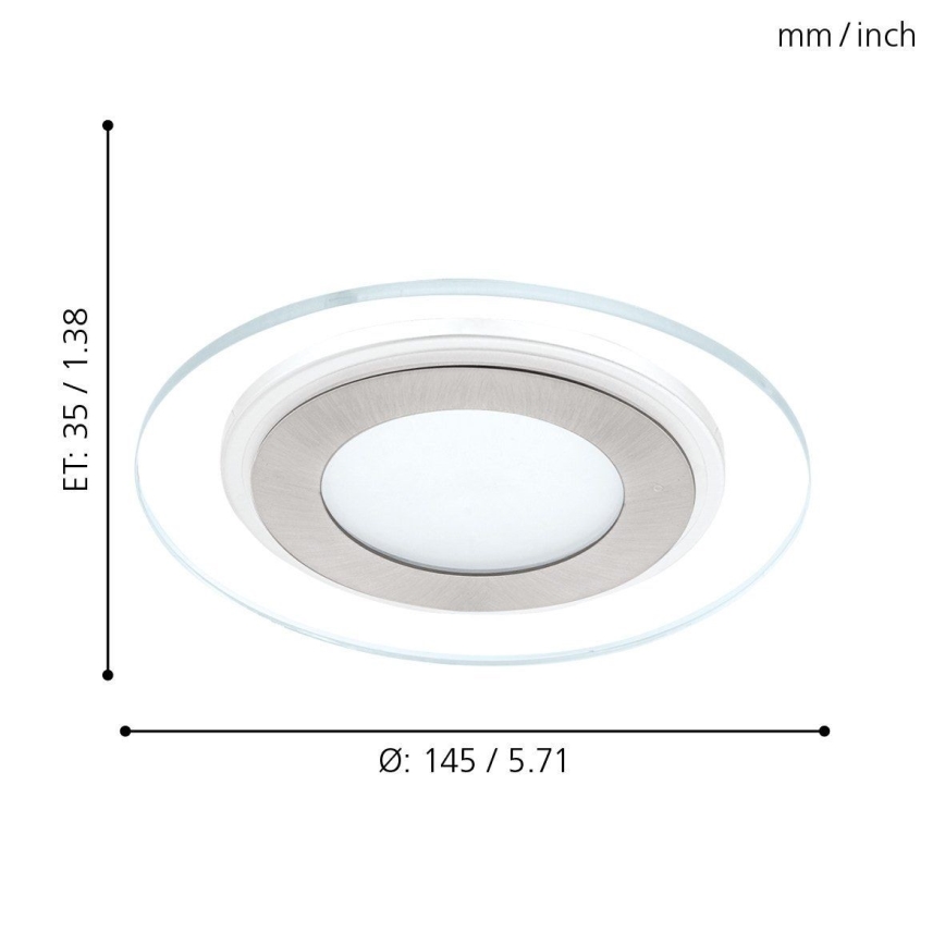 Eglo - LED ripplaevalgusti 1xLED/11W/230V