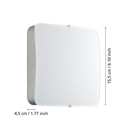 Eglo 95967 - LED laelamp CUPELLA LED/11W/230V mattkroom