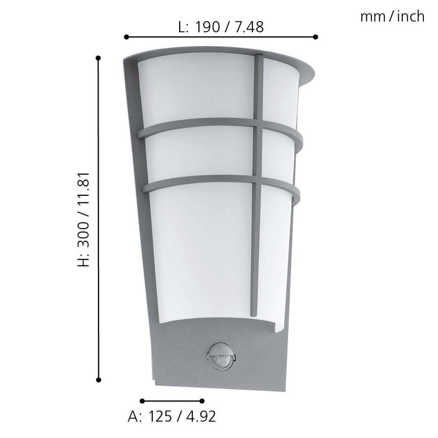 Eglo - Anduriga LED-seinavalgusti õue 2xLED/2,5W