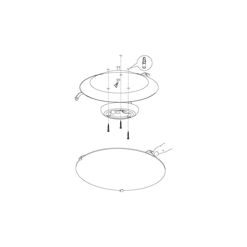 Eglo - LED-laevalgusti LED/11W/230V
