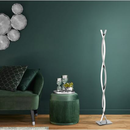 Eglo - LED põrandalamp LED/36W/230V läikiv kroom