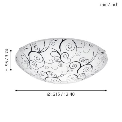 Eglo - LED-laevalgusti LED/11W/230V