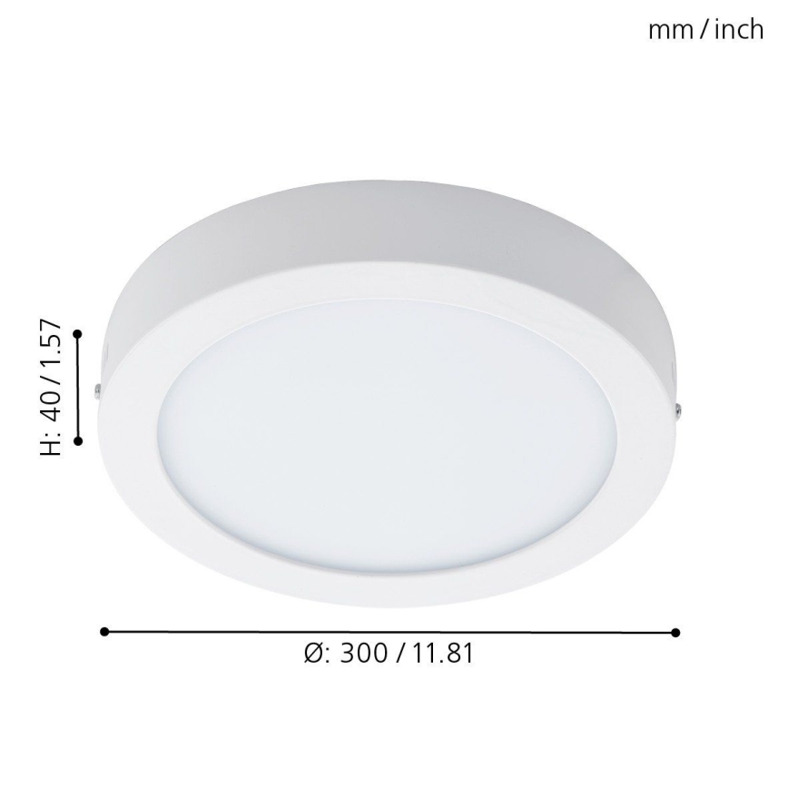 Eglo 96168 - LED-laevalgusti FUEVA 1 LED/22W/230V