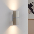 Eglo 96264 - LED seinavalgusti PASSA 2xGU10/2,8W/230V ruudukujuline