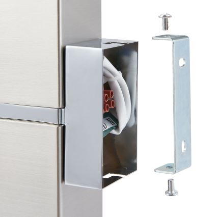 Eglo 96264 - LED seinavalgusti PASSA 2xGU10/2,8W/230V ruudukujuline