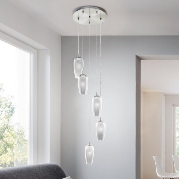 Eglo 96345 - LED-rippvalgusti kaablil FARSALA 5xG9/2,5W/230V