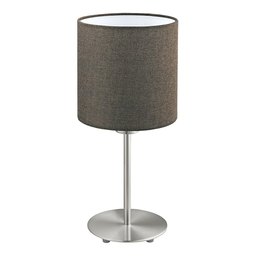 Eglo 96388 - Laualamp PASTERI 1xE27/60W/230V pruun