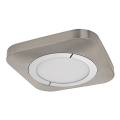 Eglo 96395 - LED-laevalgusti PUYO 1xLED/16.5W/230V nikkel