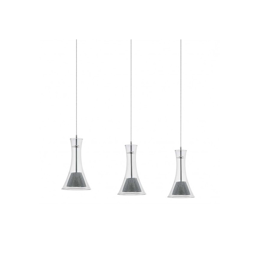 Eglo 96419 - LED Hämardatav rippvalgusti MUSERO 1 3xLED/5,4W/230V