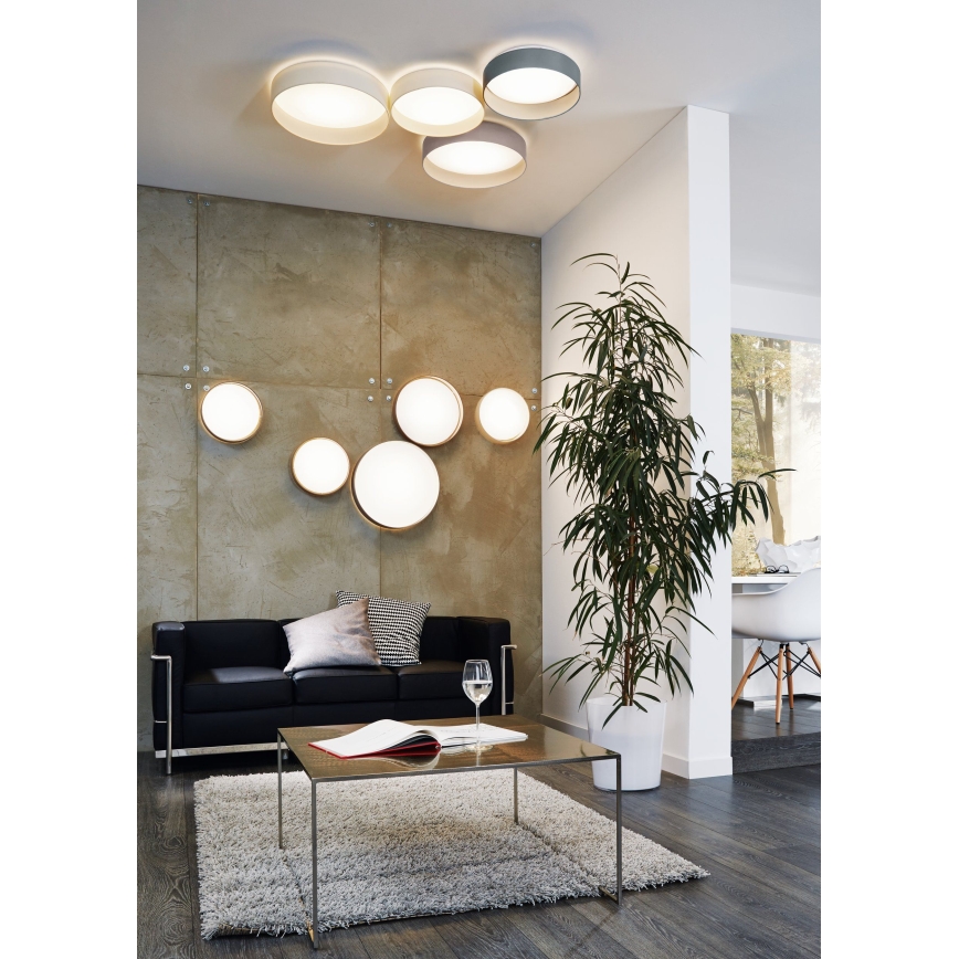 Eglo - LED Hämardatav laevalgusti 1xLED/18W/230V beež