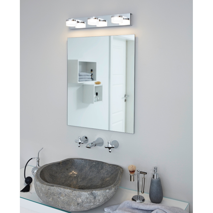Eglo - LED Hämardatav Seinavalgusti vannituppa 3xLED/7,2W/ IP44