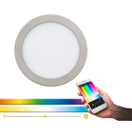 Eglo - LED RGB Hämardatav süvistatav valgusti FUEVA-C LED/15,6W/230V