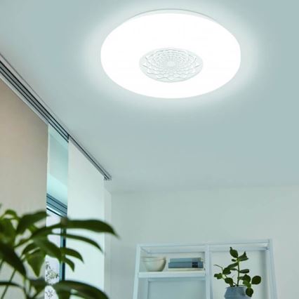 Eglo - LED RGB Hämardatav seina-/laevalgusti CAPASSO-C LED/17W/230V