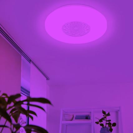 Eglo - LED RGB Hämardatav seina-/laevalgusti CAPASSO-C LED/17W/230V