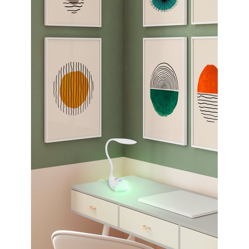 Eglo - dimmitav LED-laualamp LED/2,2W+0,3W/230V RGB