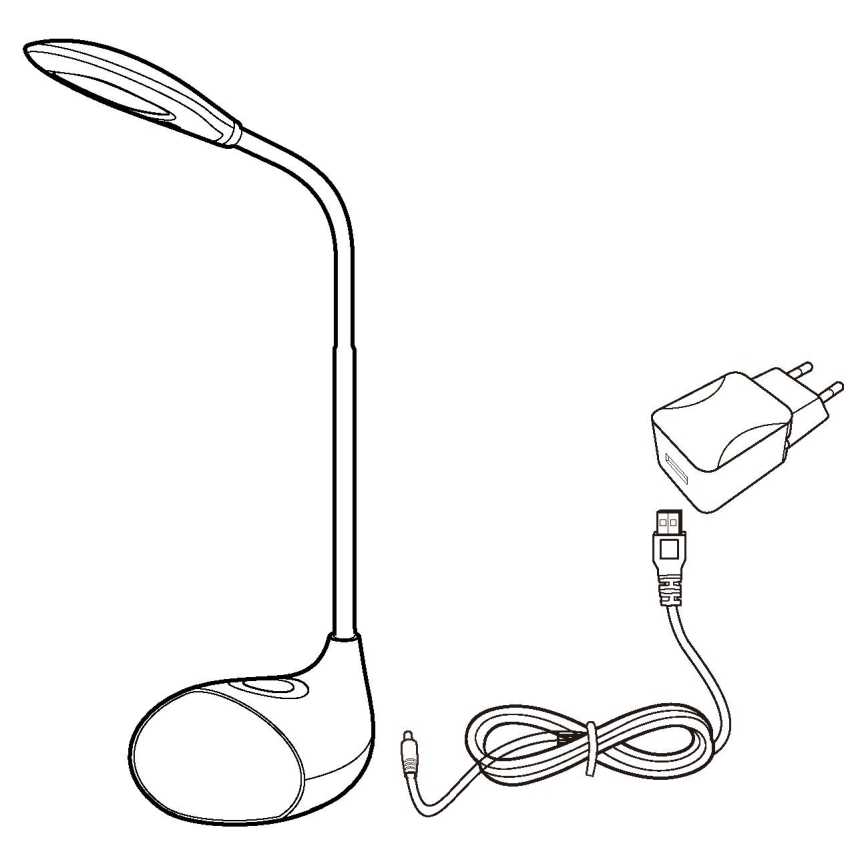 Eglo - dimmitav LED-laualamp LED/2,2W+0,3W/230V RGB