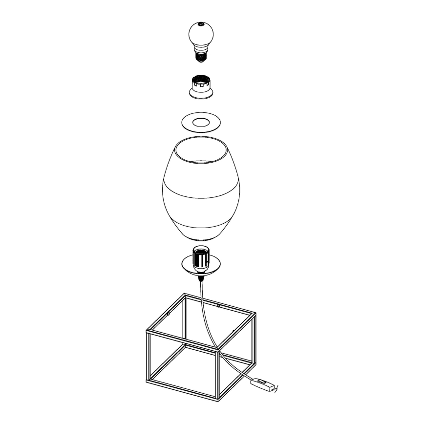Eglo - Laualamp 1xE27/40W/230V